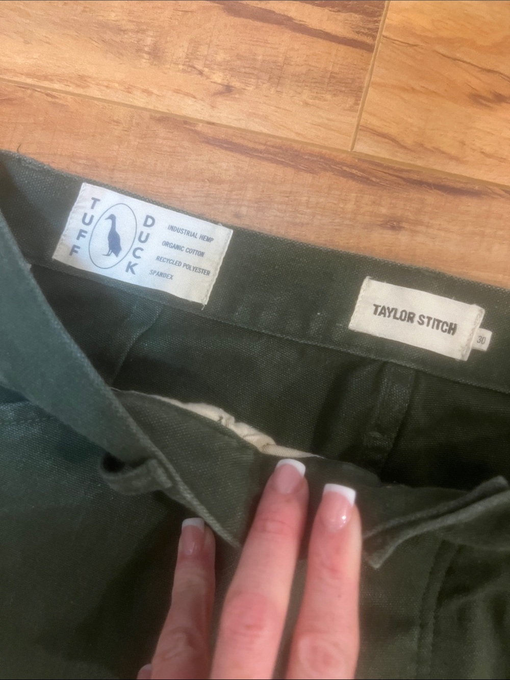 Taylor Stitch Chore Pant Boss Duck/Tuff Duck - Picture 2 of 8
